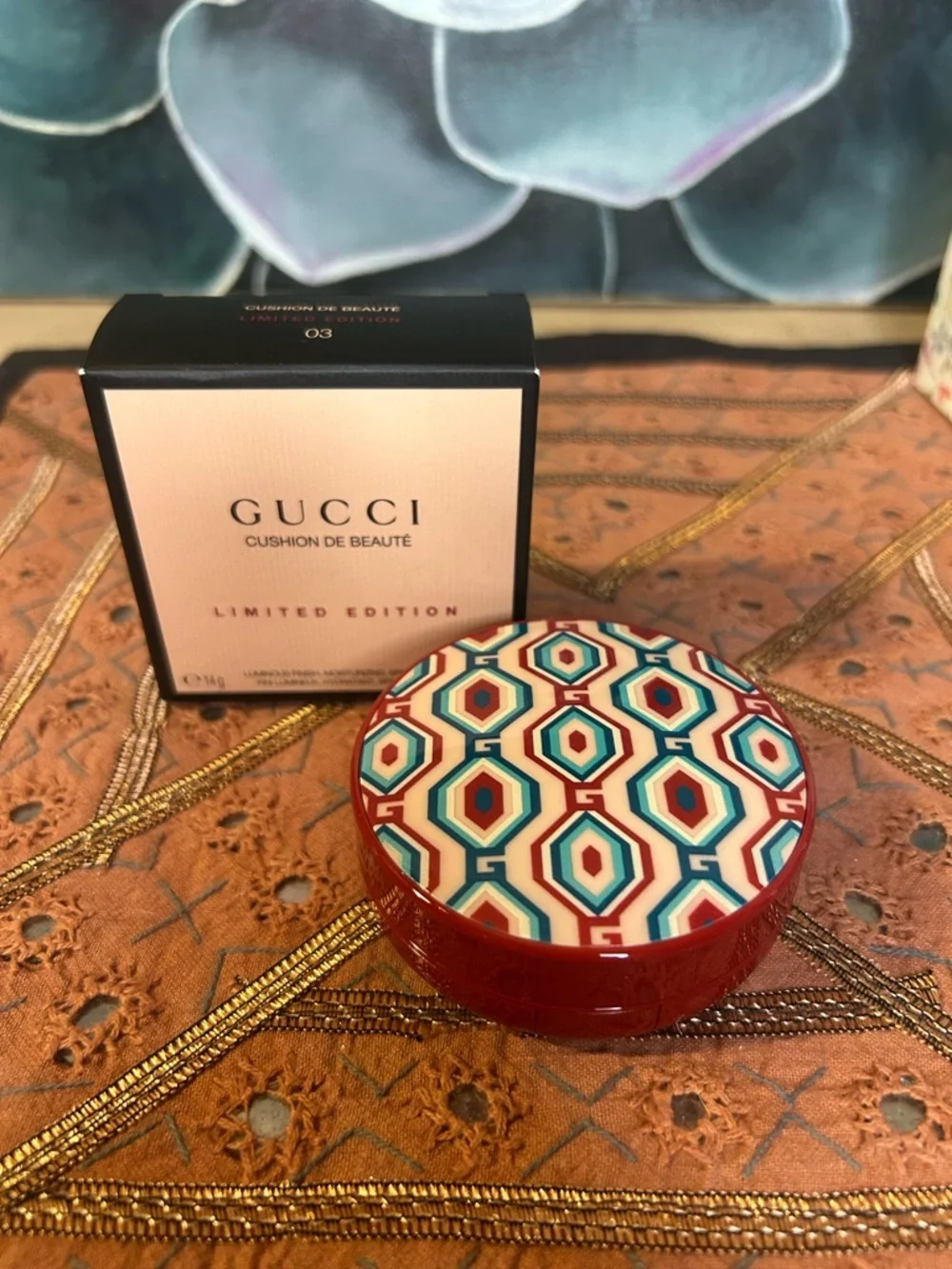 Gucci Limited-Edition Cushion De Beauté SPF Foundation in Shade 03